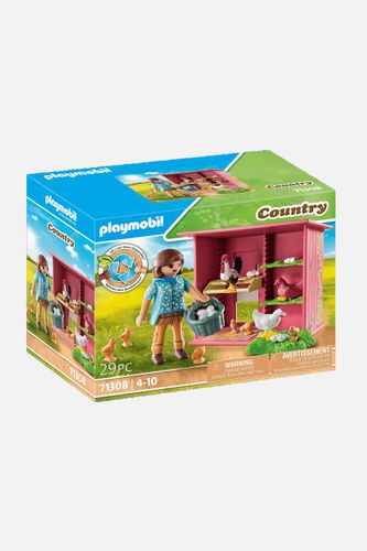 PLAYMOBIL Zestaw figurek Country Kury z pisklętami 71308 29 elementów 4+ rozmiar ONE SIZE