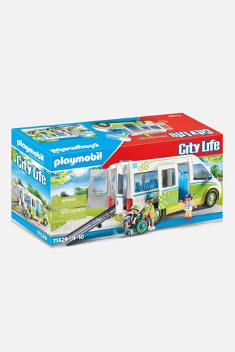 PLAYMOBIL Zestaw figurek City Life Autobus szkolny 71329 53 elementy 4+ rozmiar ONE SIZE