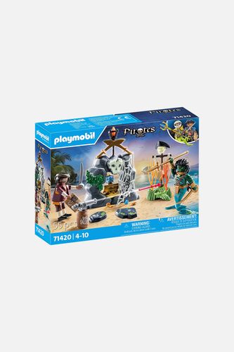 PLAYMOBIL Zestaw figurek Pirates Poszukiwania skarbu 71420 55 elelmentów 4+ rozmiar ONE SIZE