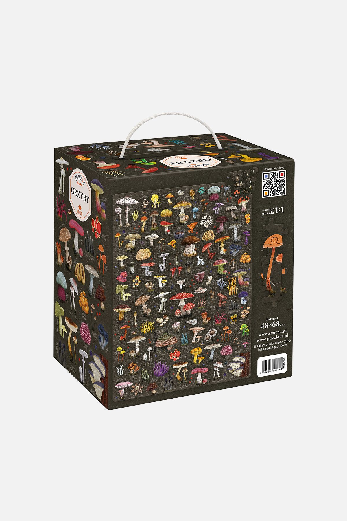 Puzzle Puzzlove rodzinne CzuCzu Grzyby - 1000 elementów 9+