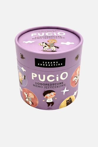 NASZA KSIĘGARNIA Logopedyczne memo języczkowe Pucio gra edukacyjna 3+ rozmiar ONE SIZE