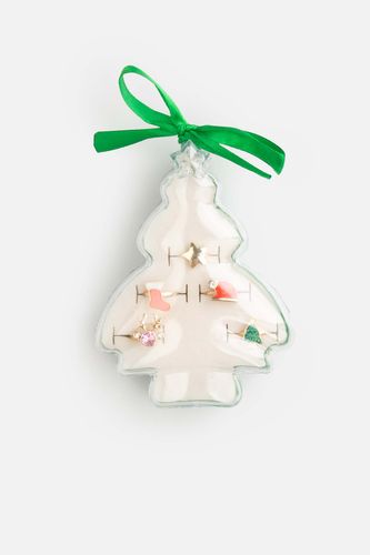 COCCODRILLO COCCODRILLO Zestaw pierścionków MERRY XMAS wielokolorowe, z regulacją, 5 pack rozmiar ONE SIZE dla dziewczynki