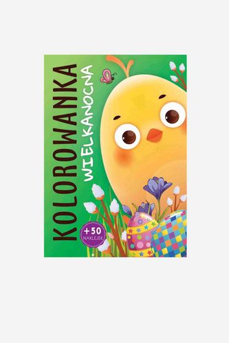 ARTI ARTI Wielkanocna kolorowanka książka z naklejkami 3+ rozmiar ONE SIZE