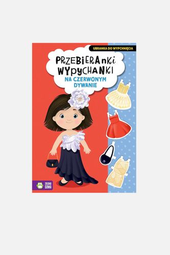 ZIELONA SOWA ZIELONA SOWA Przebieranki wypychanki. Na czerwonym dywanie książka od 4 do 5 lat rozmiar ONE SIZE