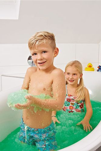 ZIMPLI KIDS ZIMPLI KIDS Proszek do kąpieli sensorycznej Gelli Baff zielony 3+ rozmiar ONE SIZE