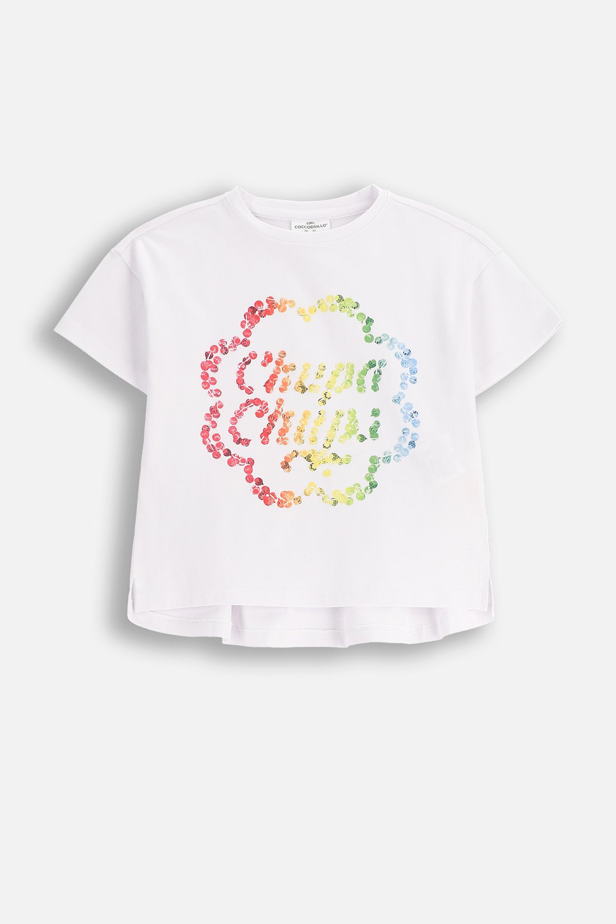 T-shirt z krótkim rękawem - biały z nadrukiem na przodzie licencja