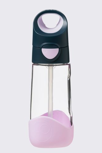 B.BOX B.BOX Bidon tritanowy ze słomką 450 ml Indigo Rose 9 m+ rozmiar ONE SIZE