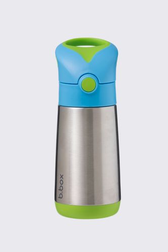 B.BOX B.BOX Bidon termiczny ze słomką 350 ml niebieski 12 m+ rozmiar ONE SIZE
