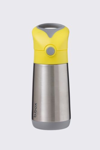 B.BOX B.BOX Bidon termiczny ze słomką 350 ml żółty 12 m+ rozmiar ONE SIZE