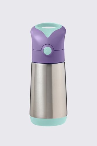 B.BOX B.BOX Bidon termiczny ze słomką 350 ml jasnofioletowy 12 m+ rozmiar ONE SIZE