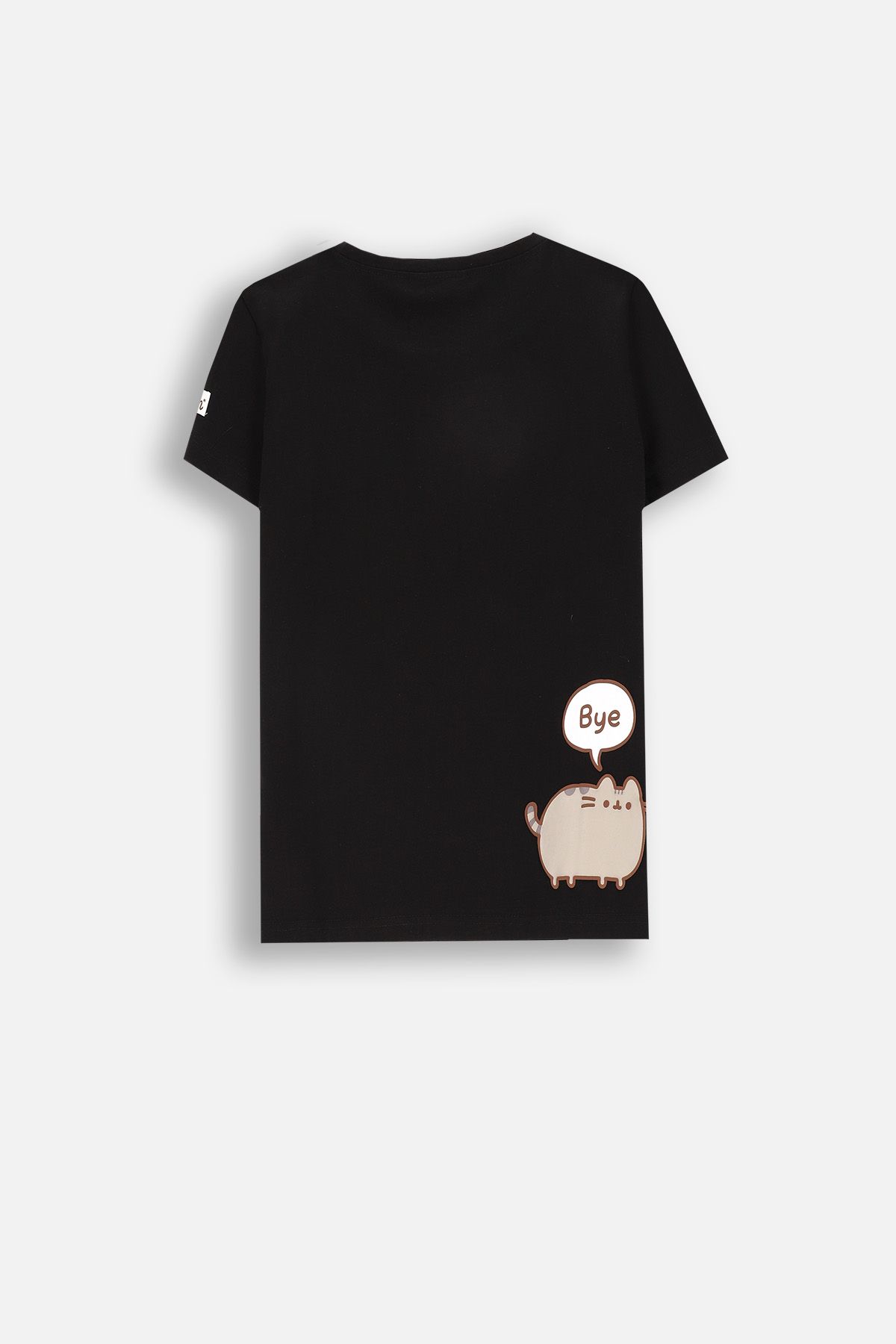 T-shirt z krótkim rękawem - czarna z nadrukiem licencja