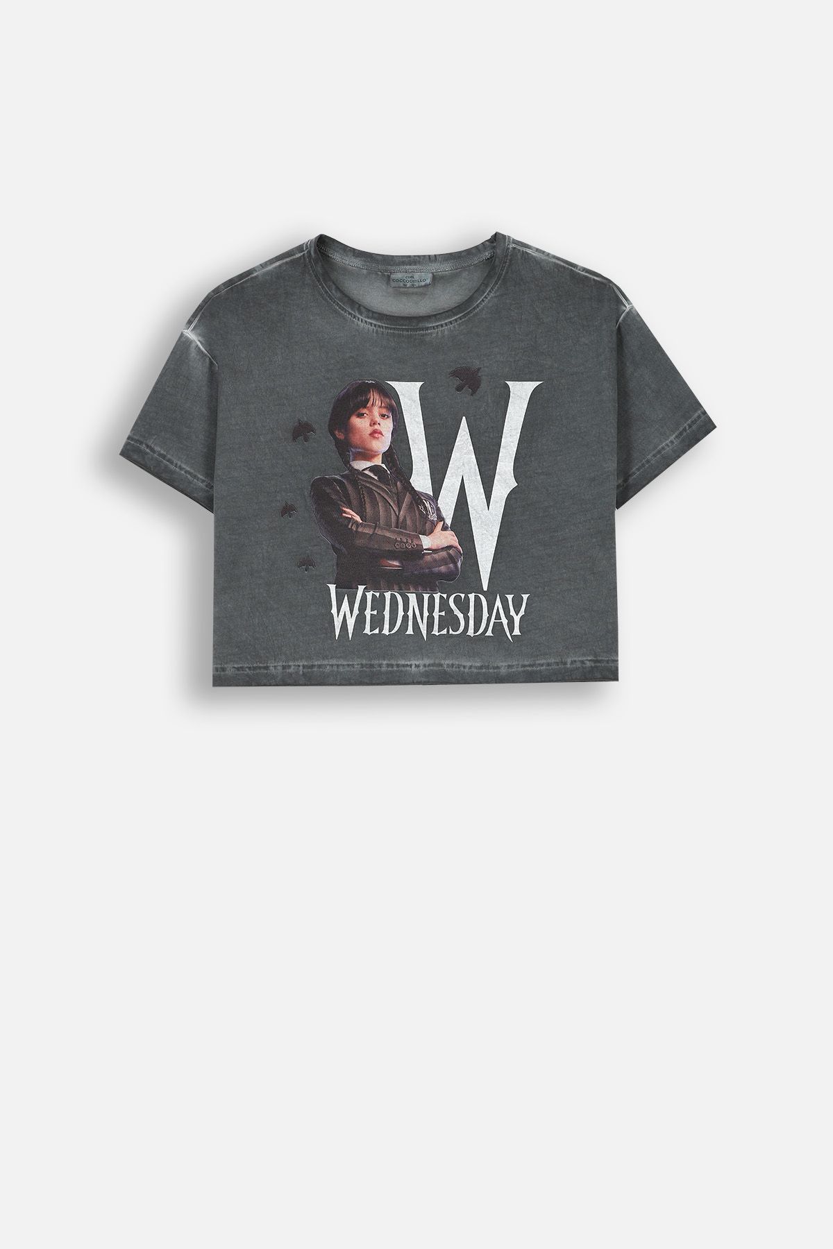 user_d85c9afd様 Bluza dresowa szara z kapturem z kieszenią typu kangurka - Coccodrillo