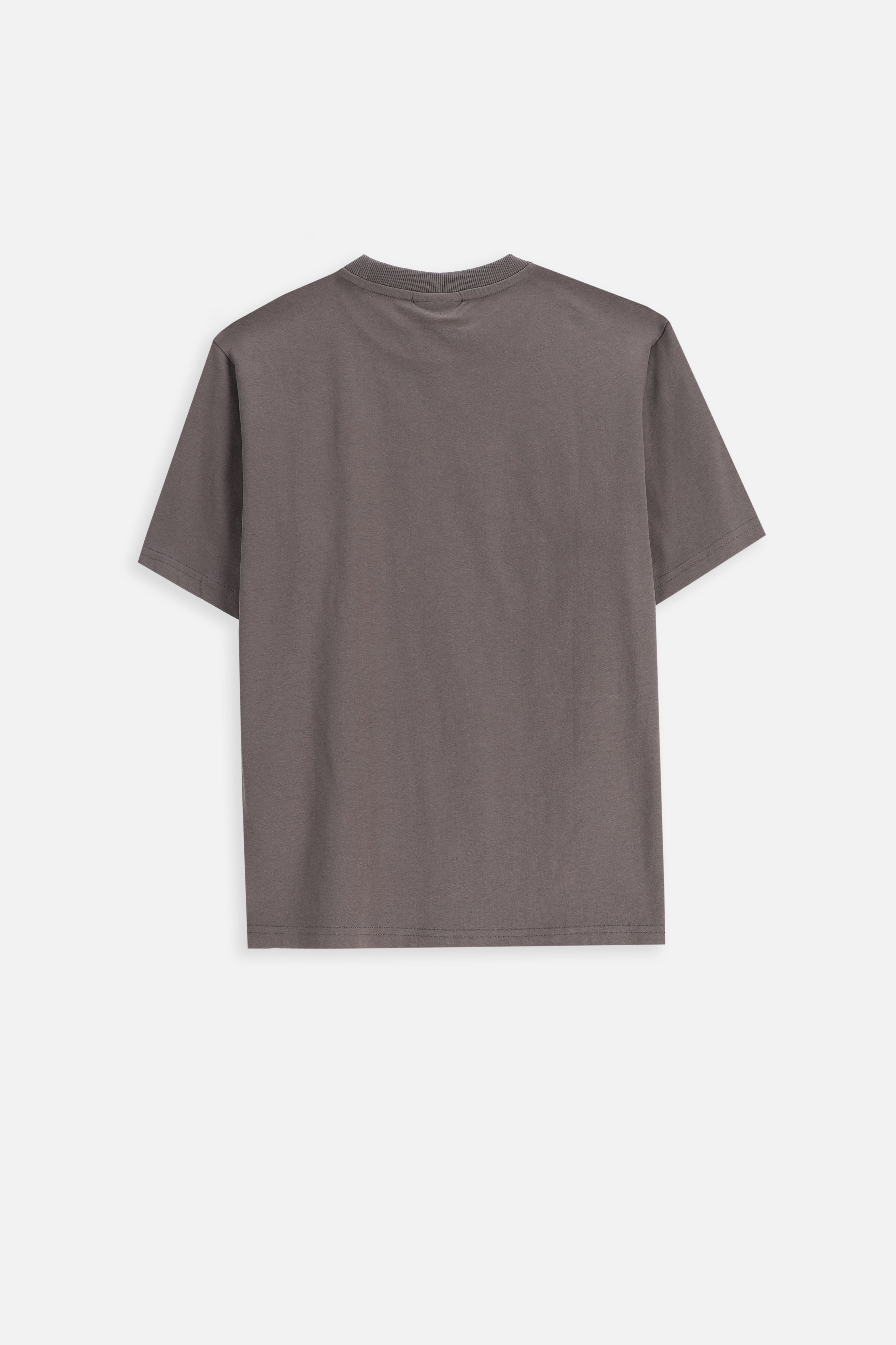 hiro0527！ T-shirt z krótkim rękawem - grafitowy z nadrukiem na