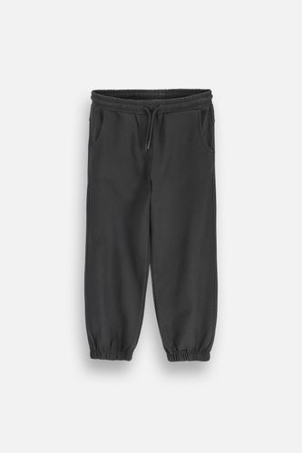 MOKIDA WEAR MOKIDA WEAR Spodnie dresowe czarne z wiązaniem w pasie rozmiar 164 dla dziewczynki