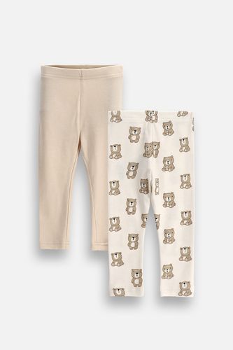 MOKIDA WEAR MOKIDA WEAR Legginsy niemowlęce wielokolorowe bawełniane 2 pack rozmiar 86 dla chłopca